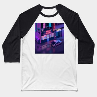 Night video store Baseball T-Shirt